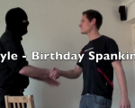 Birthday Spanking - Kyle!